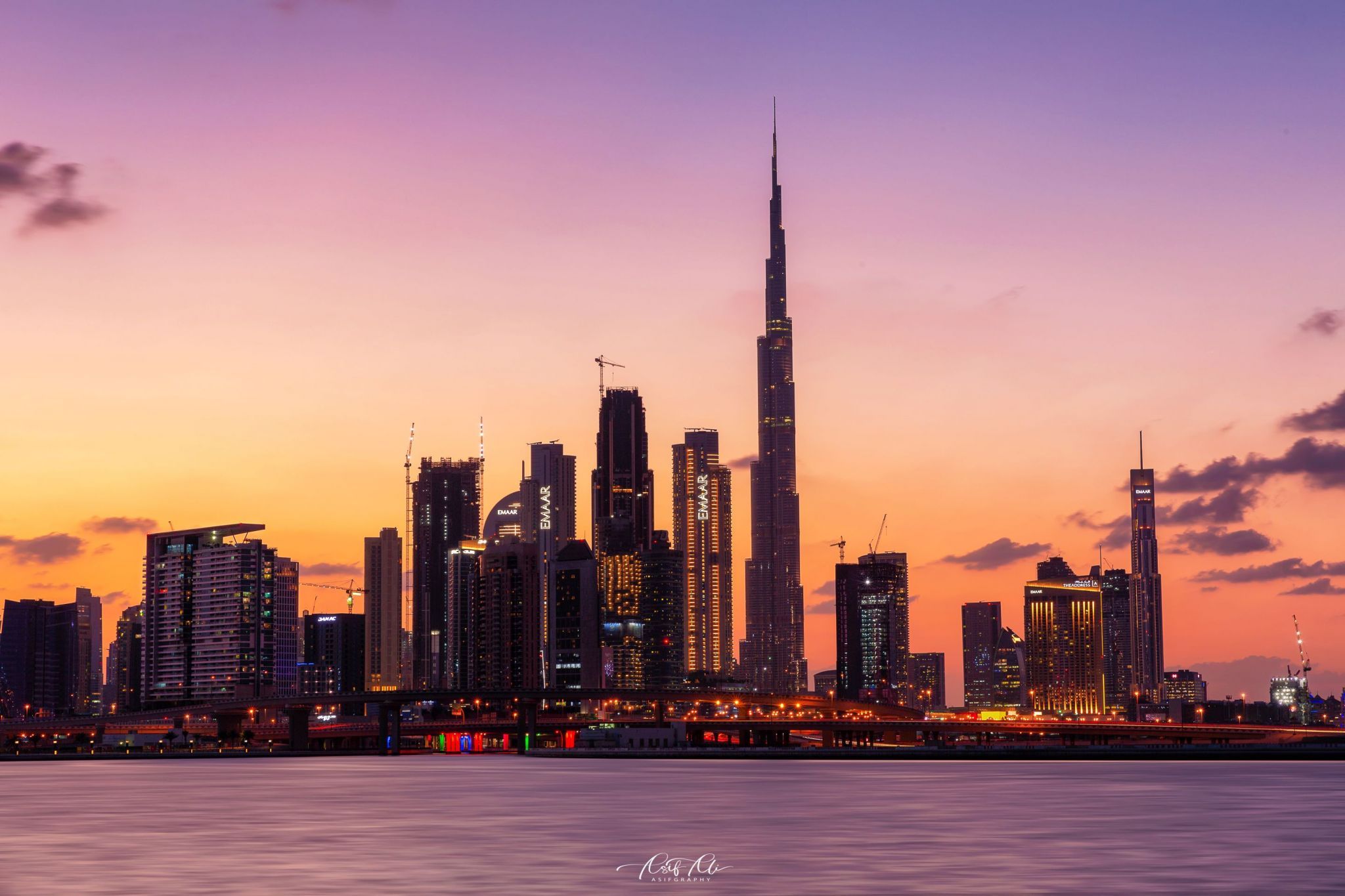 Dubai Skyline, United Arab Emirates