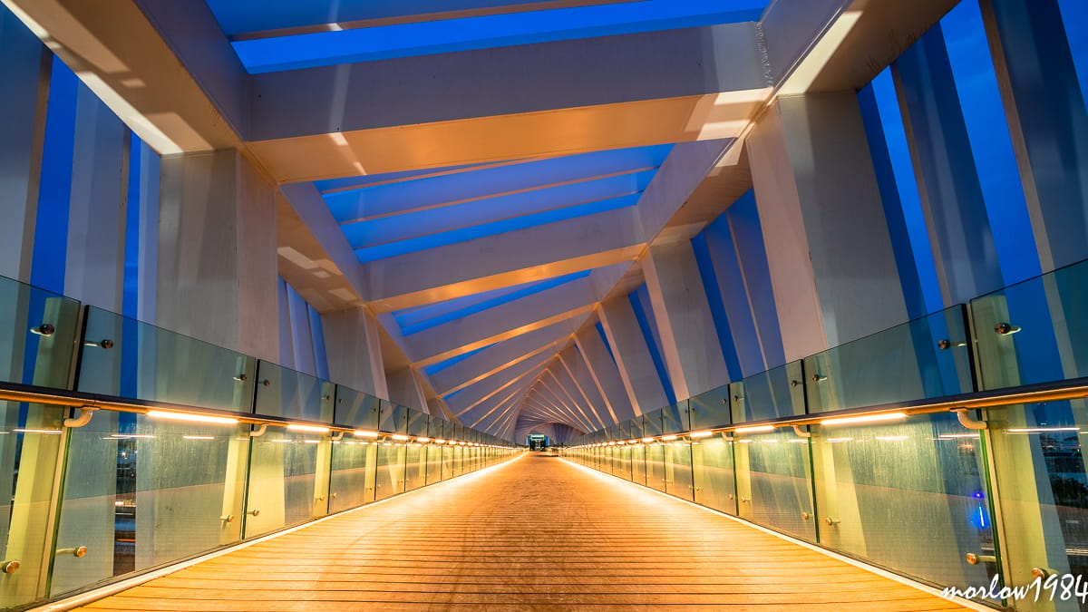 On the Twisted Bridge, Dubai, United Arab Emirates