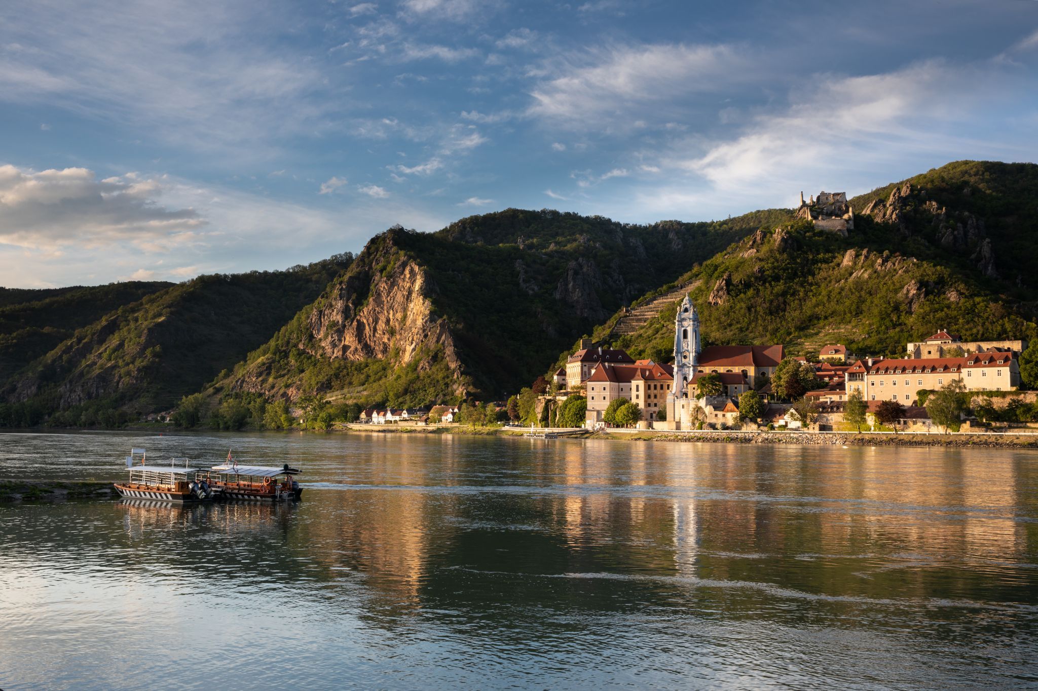 Dürnstein from Rossatzbach, Austria