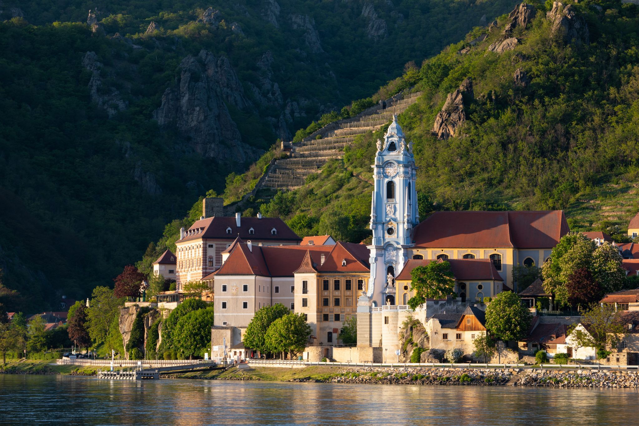 Dürnstein from Rossatzbach, Austria