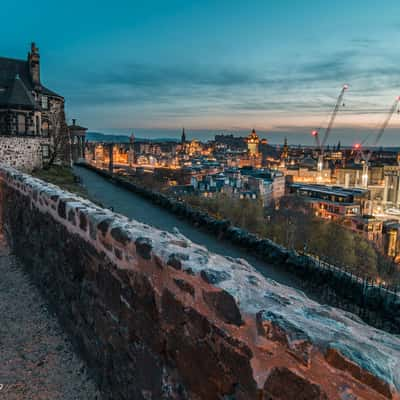 View from Calton Hill, Edinburgh, United Kingdom