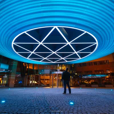 Entrance to the DLL building, Netherlands