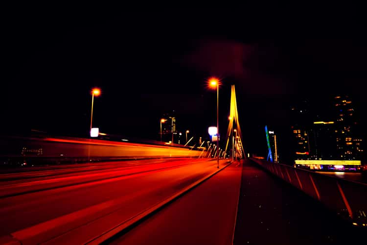 Erasmus Bridge (south view), Rotterdam