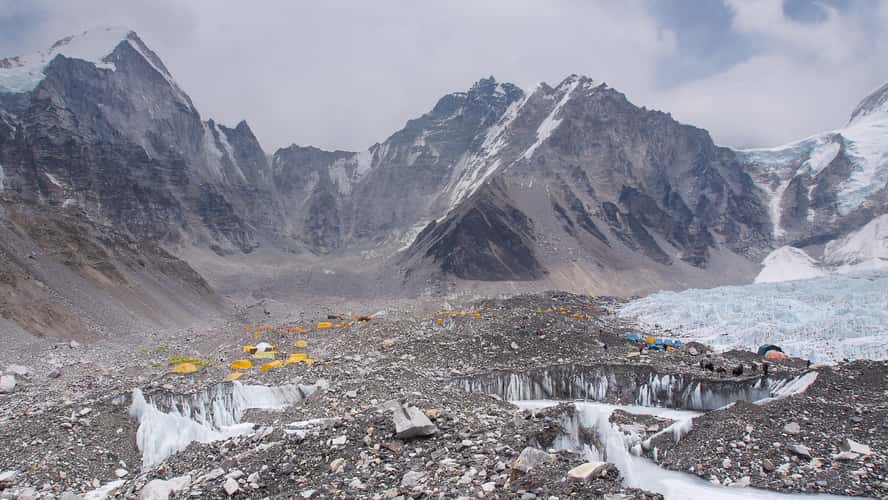Everest base camp (nepal side)