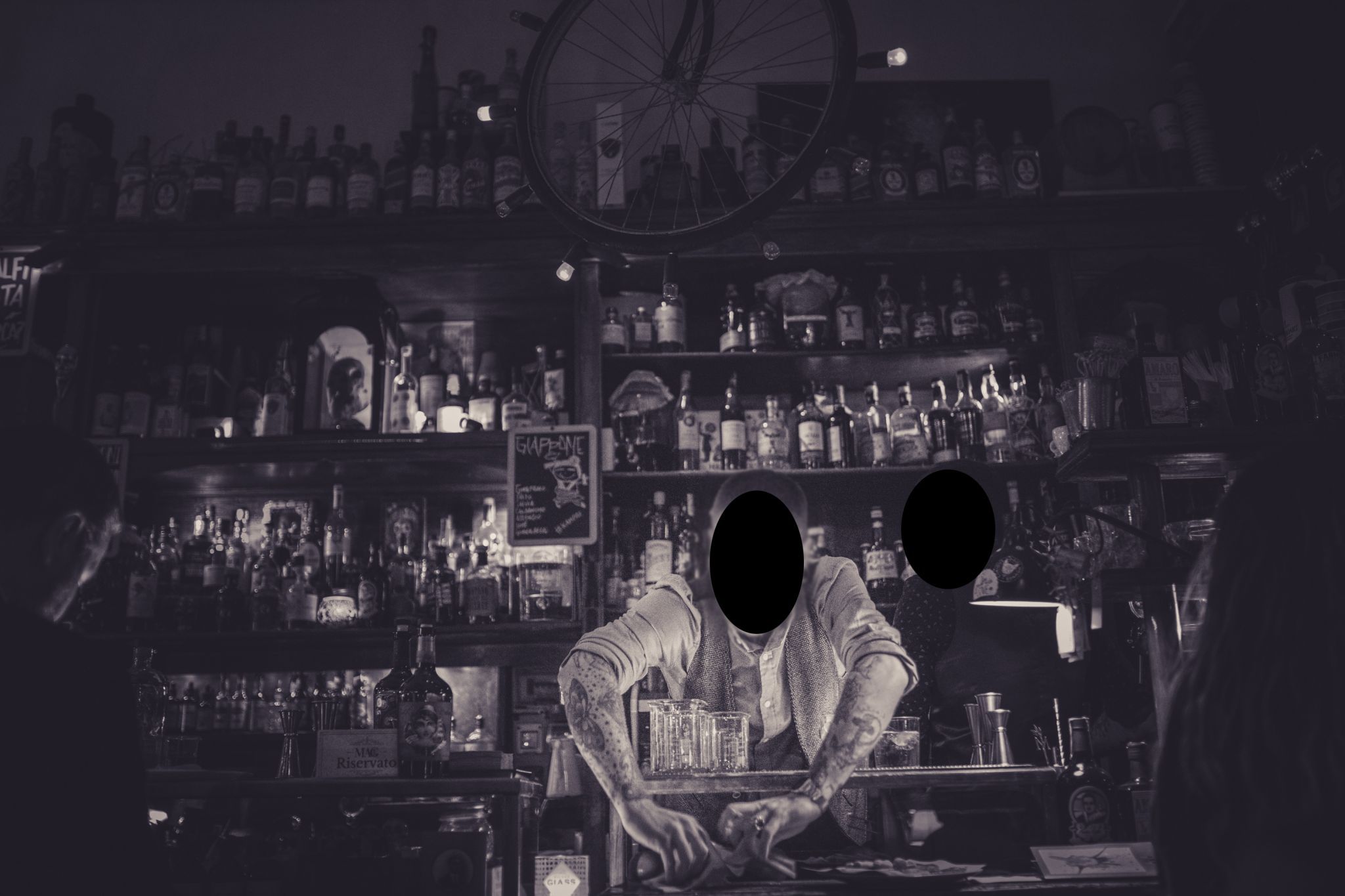 Fantastically beautiful bar, Italy
