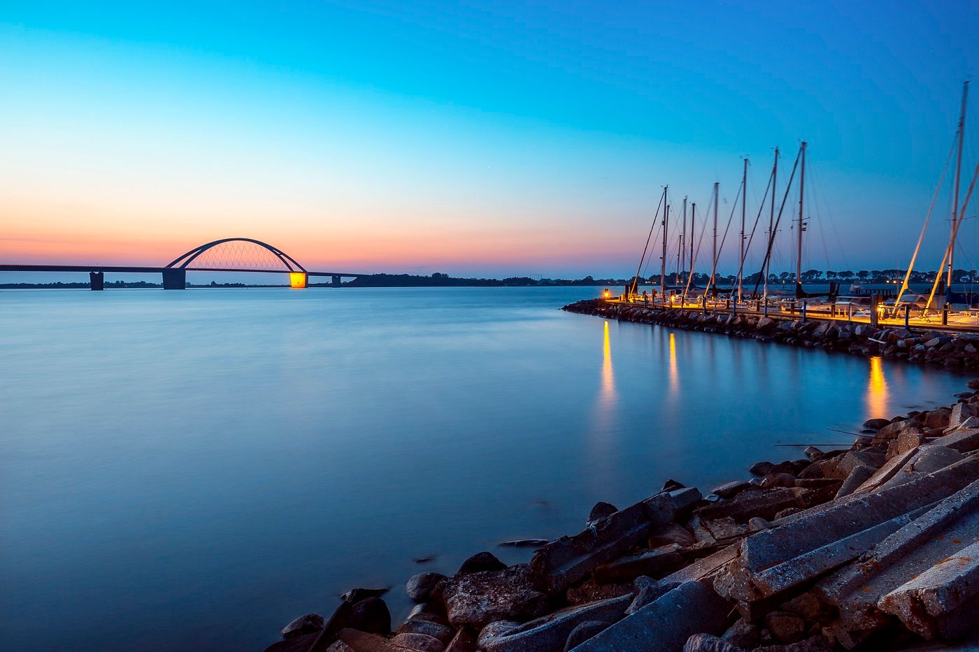 Fehmarn Sound Bridge, Heiligenhafen, Germany