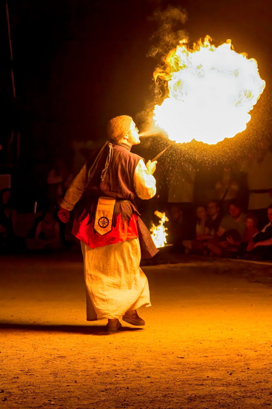Fire-eater – Bassum Bovelmarkt, Germany
