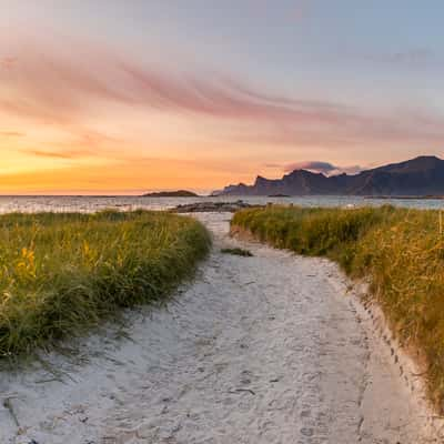 Fredvang Beach, Lofoten, Norway