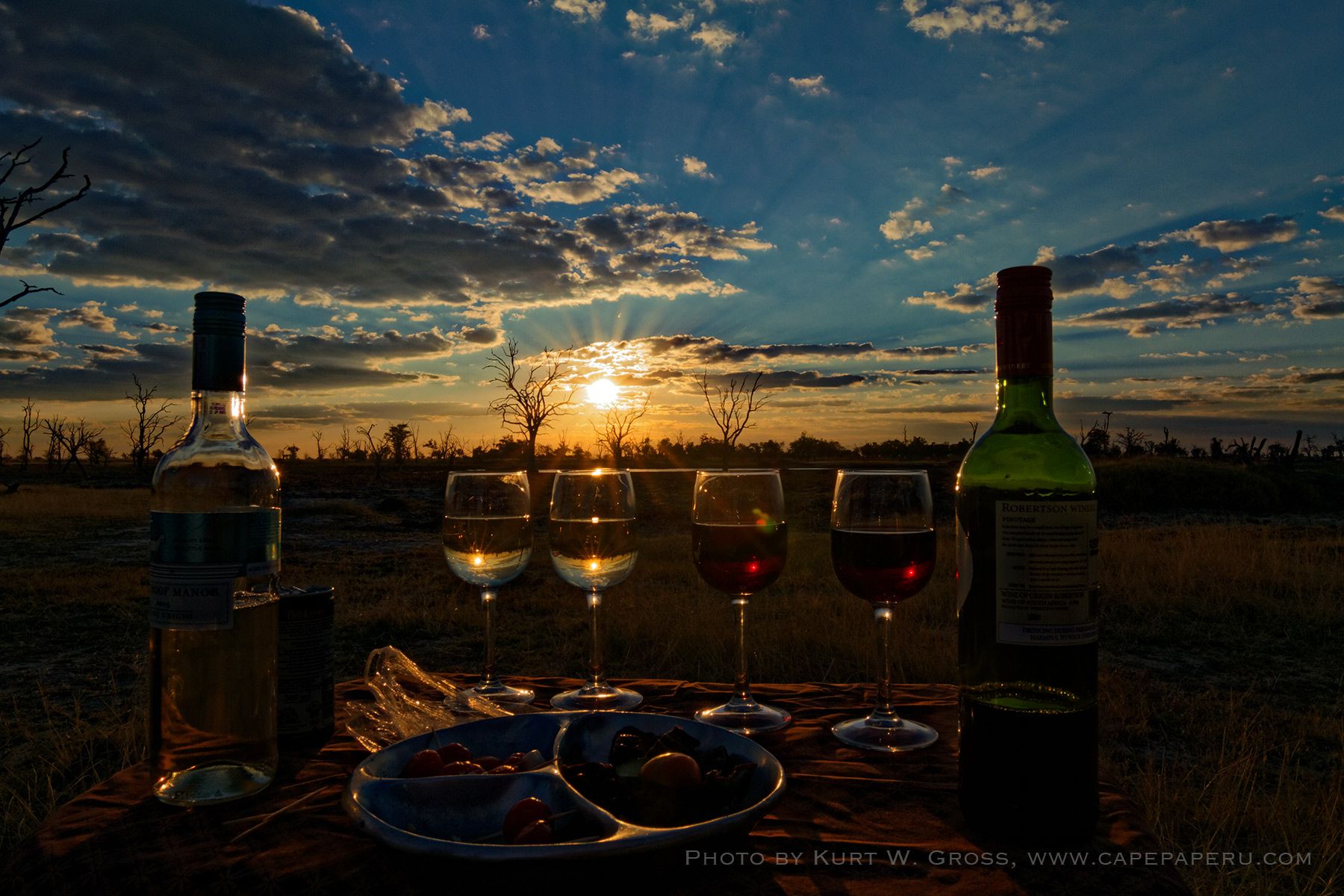 Gamedrive Xakanaxa camp, Botswana