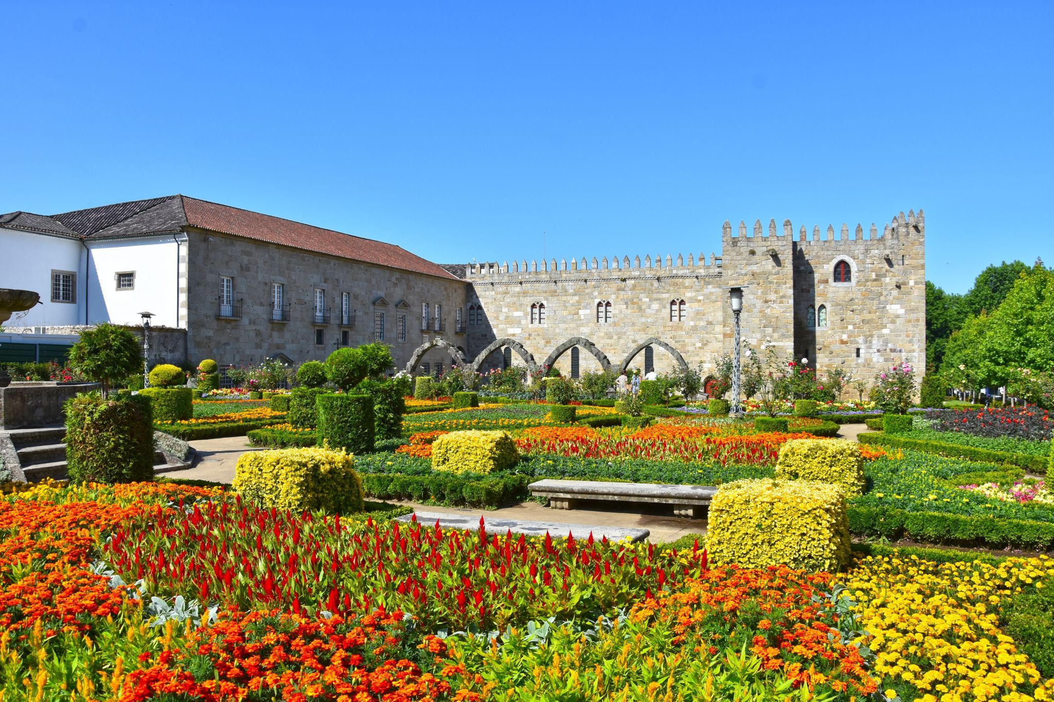 Garden of Santa Barbara, Portugal