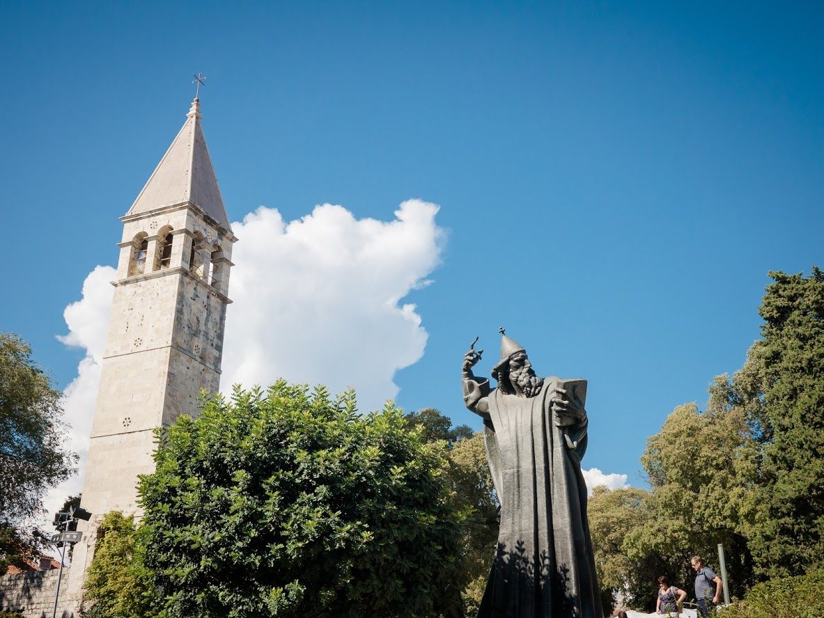 Gregory of Nin Statue, Croatia