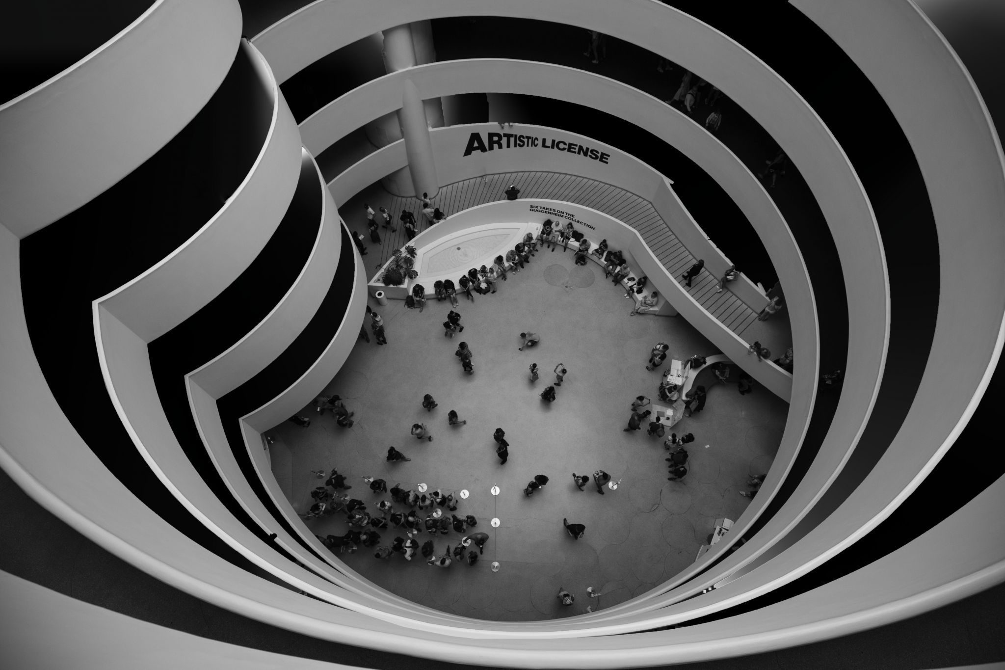 Inside Guggenheim Museum, New York City, USA