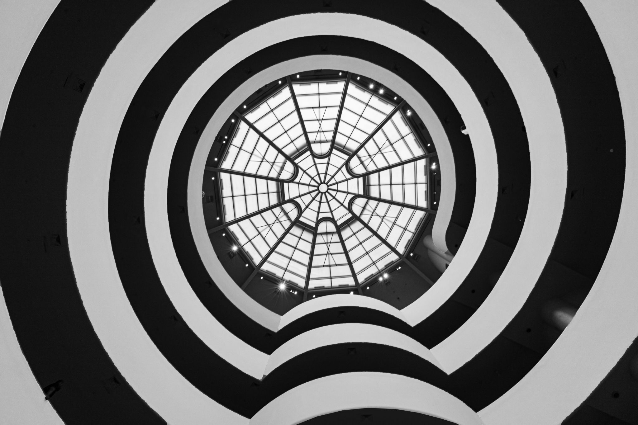 Inside Guggenheim Museum, New York City, USA