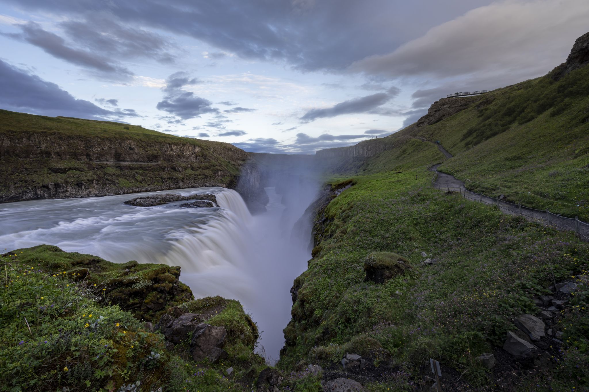 Gullfoss waterfall, Iceland