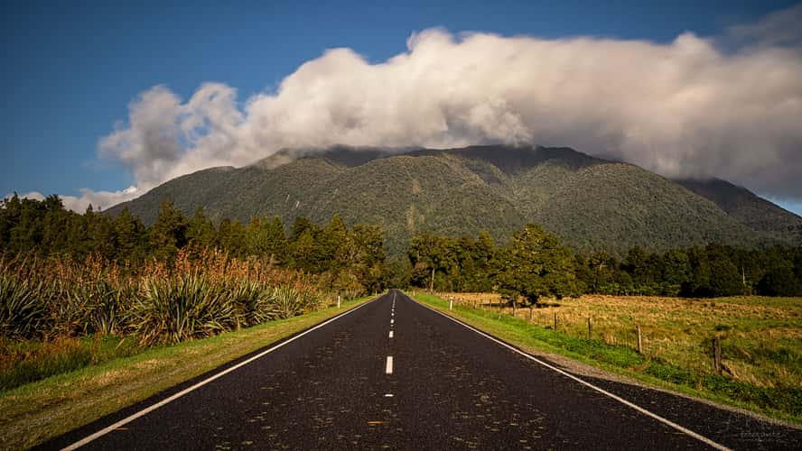 Haast Highway view, New Zealand