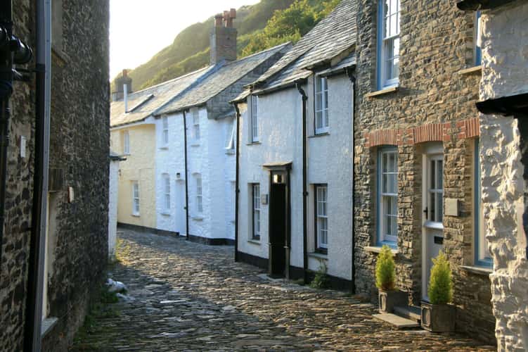 Row of houses, Boscastle