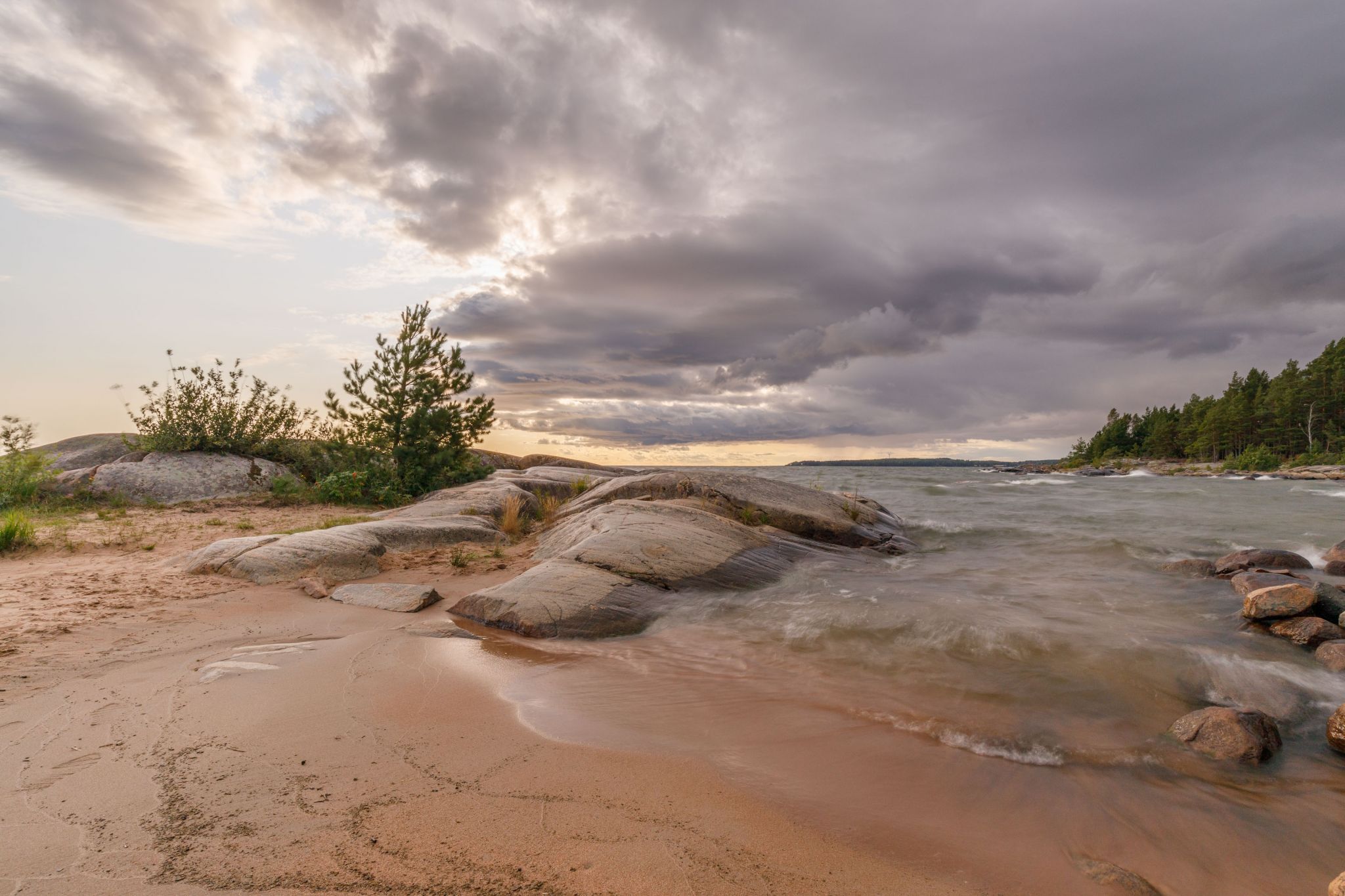 Hattarevik on Torsö, Sweden