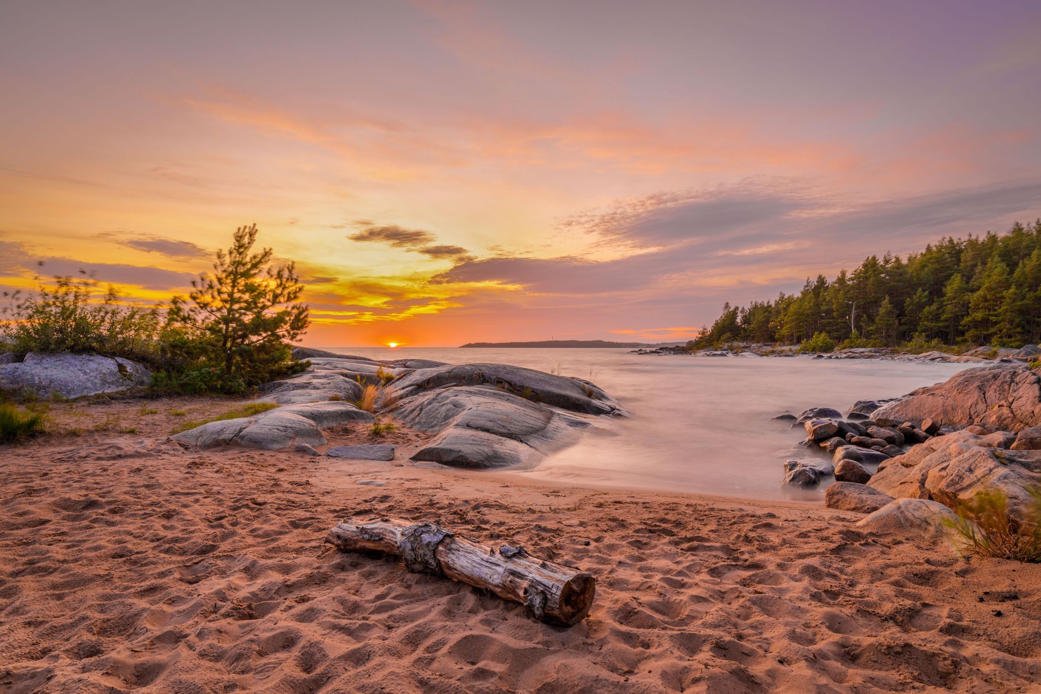 Hattarevik on Torsö, Sweden