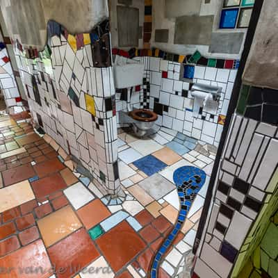 Hundertwasser public toilets, New Zealand