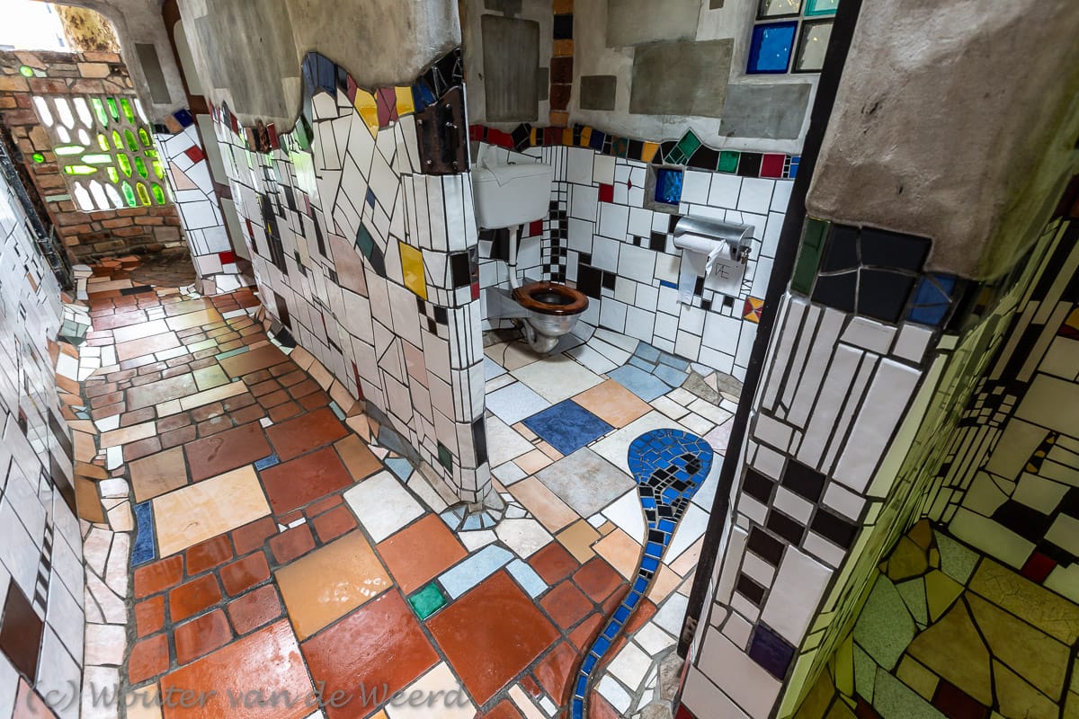 Hundertwasser public toilets, New Zealand