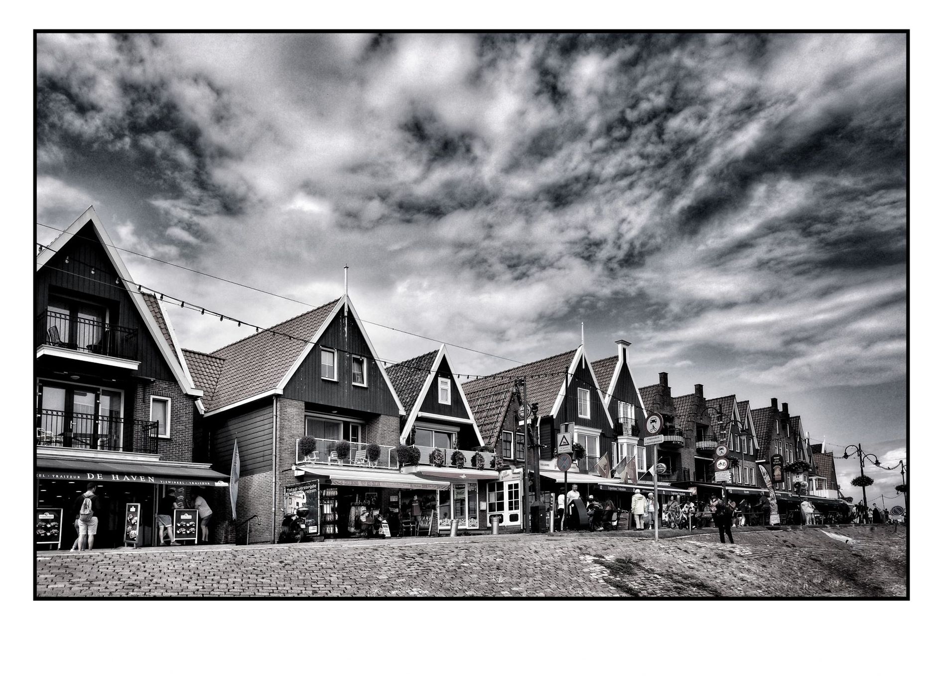 Im Hafen von Volendam, Netherlands