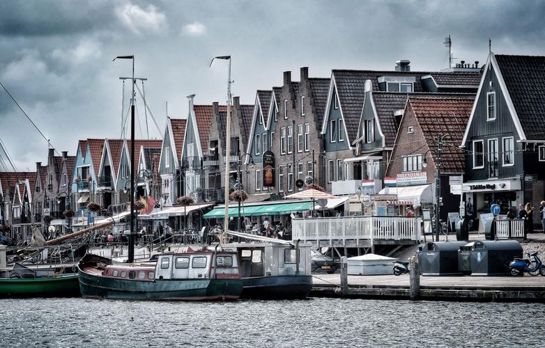 Im Hafen von Volendam