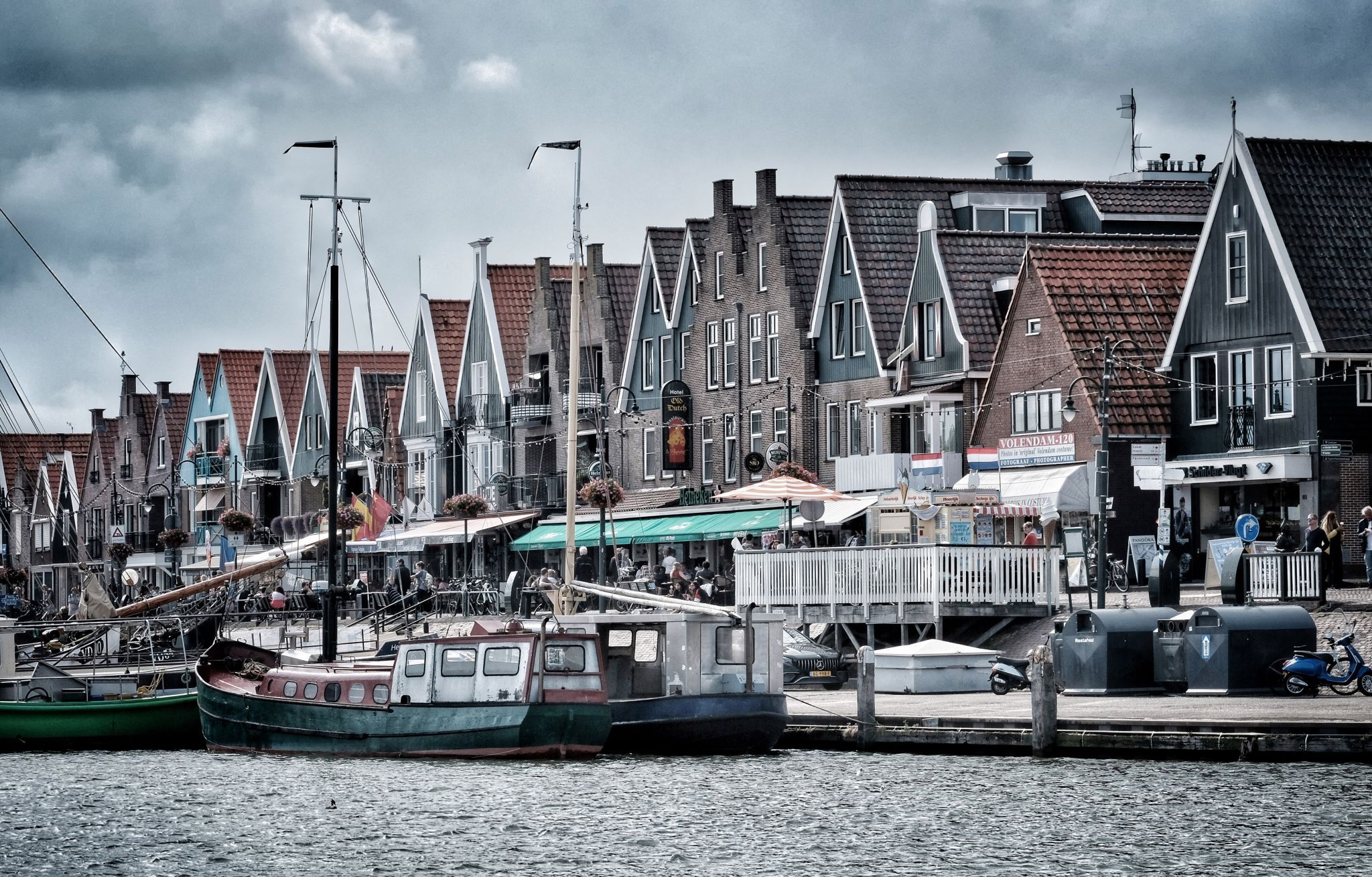 Im Hafen von Volendam, Netherlands
