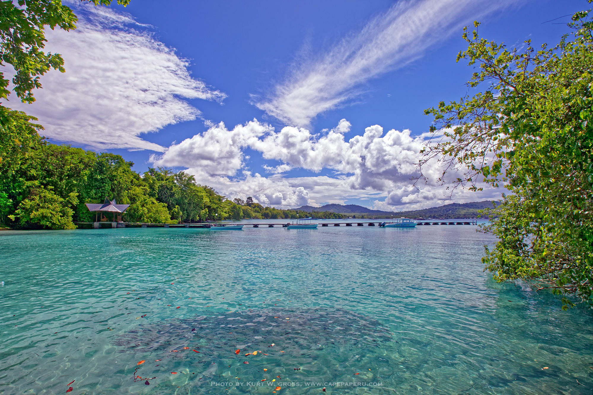 Jetty, beach, Indonesia