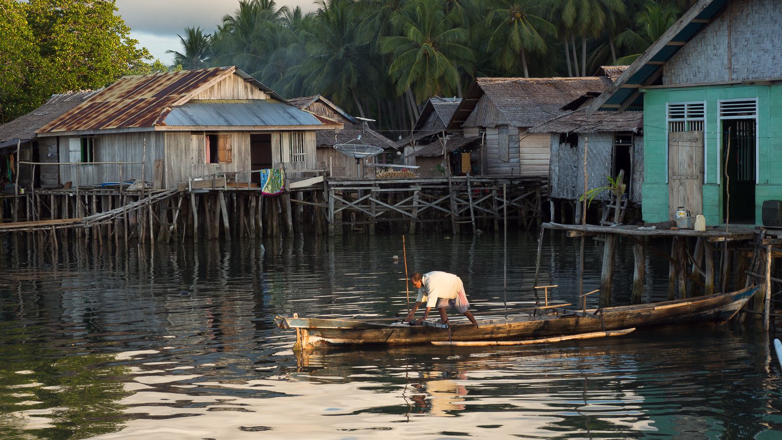 Katupat - The village, Indonesia