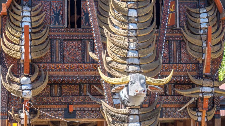 Kete Kesu, detail of houses