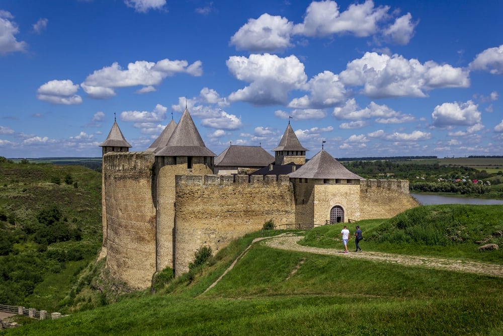 The largest medieval fortress in Ukraine · Ukraine travel blog