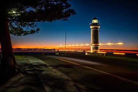 Kiama Lighthouse Sunrise with Light trails New South Wales