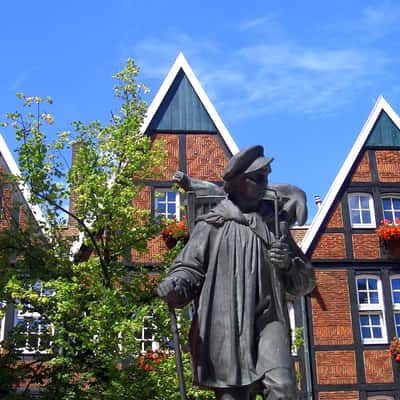 Kiepenkerldenkmal in Münster, Germany