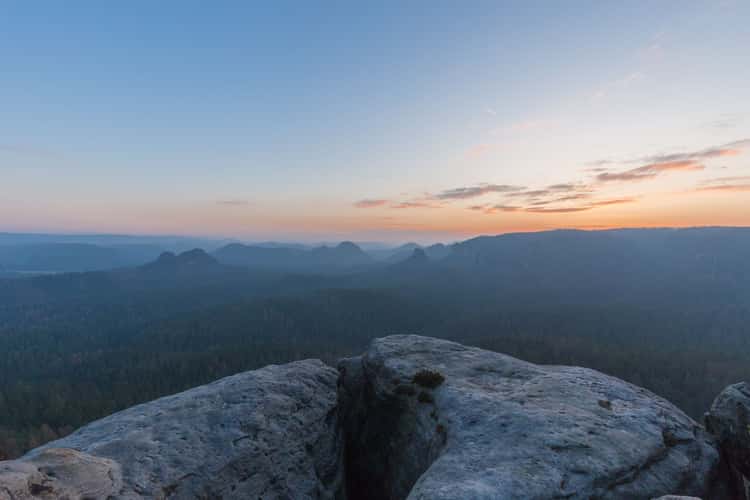 Gleitmannshorn, Kleiner Winterberg, Saxon Switzerland