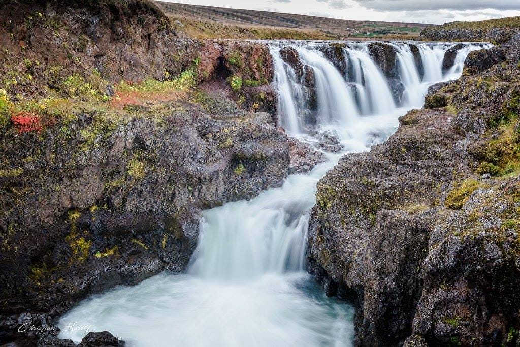 Kolufoss Waterfall, Iceland