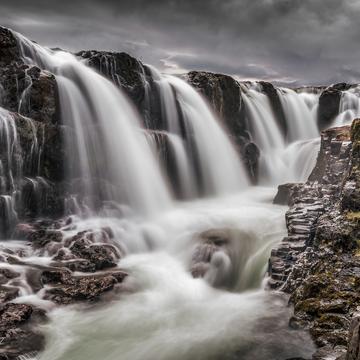 Kolufoss Waterfall, Iceland
