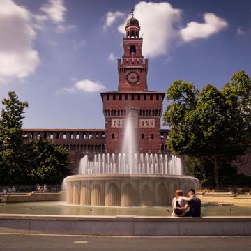 La Fontana di Piazza Castello, Italy