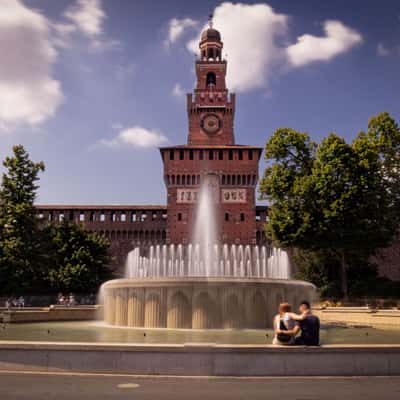 La Fontana di Piazza Castello, Italy