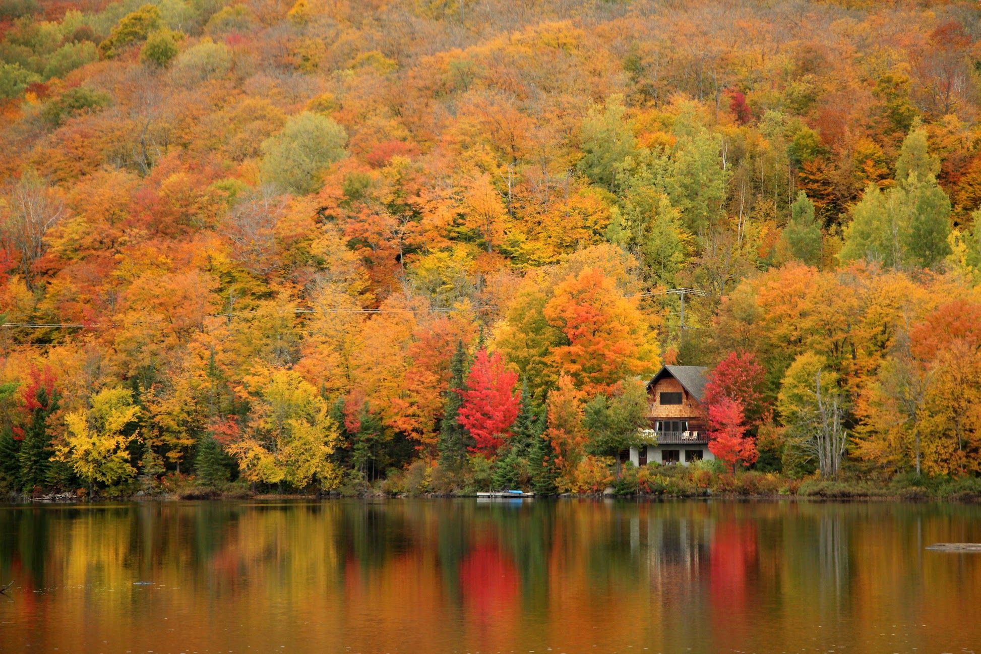 Lac Chevreuils (lake), Canada