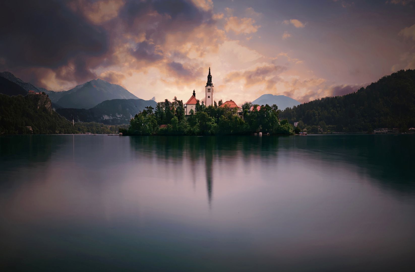 Lake Bled, Julian Alps, Slovenia