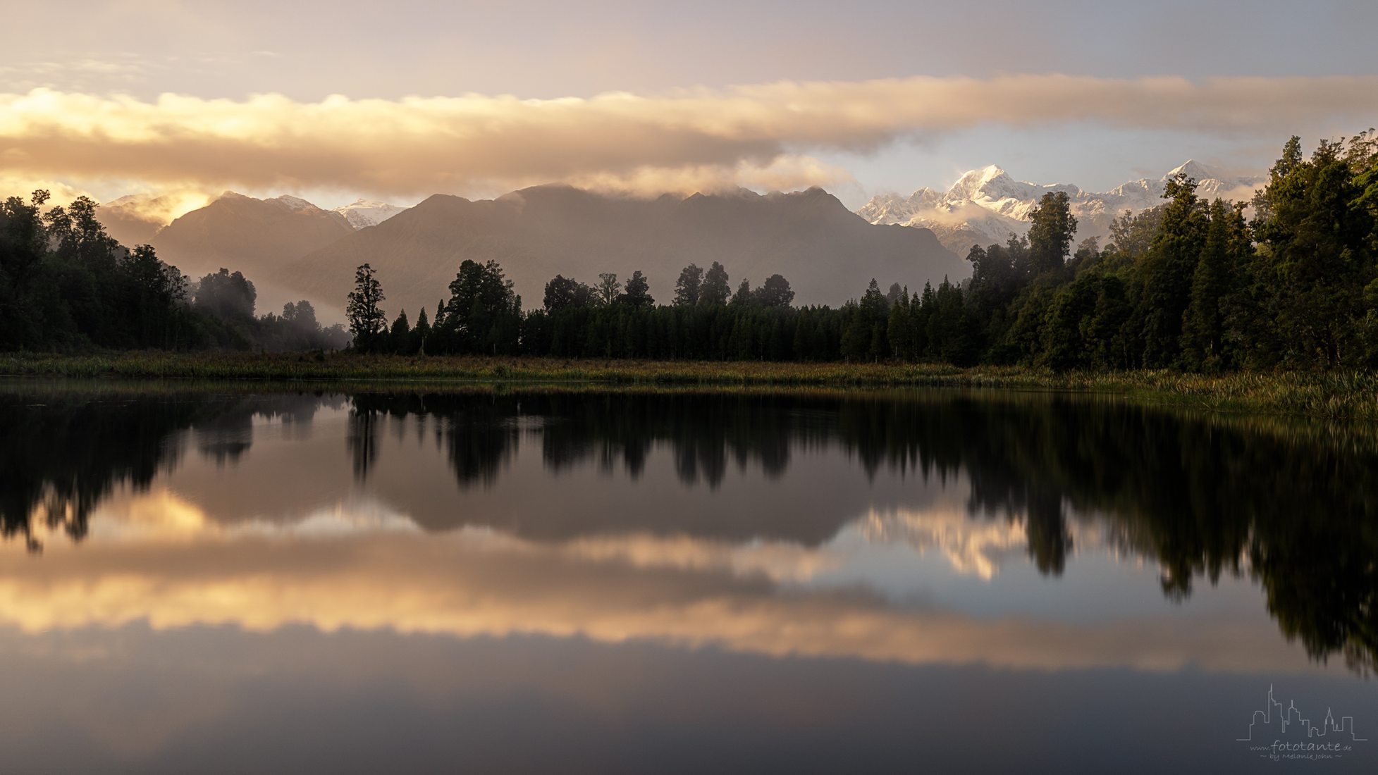 Lake Matheson, New Zealand, New Zealand