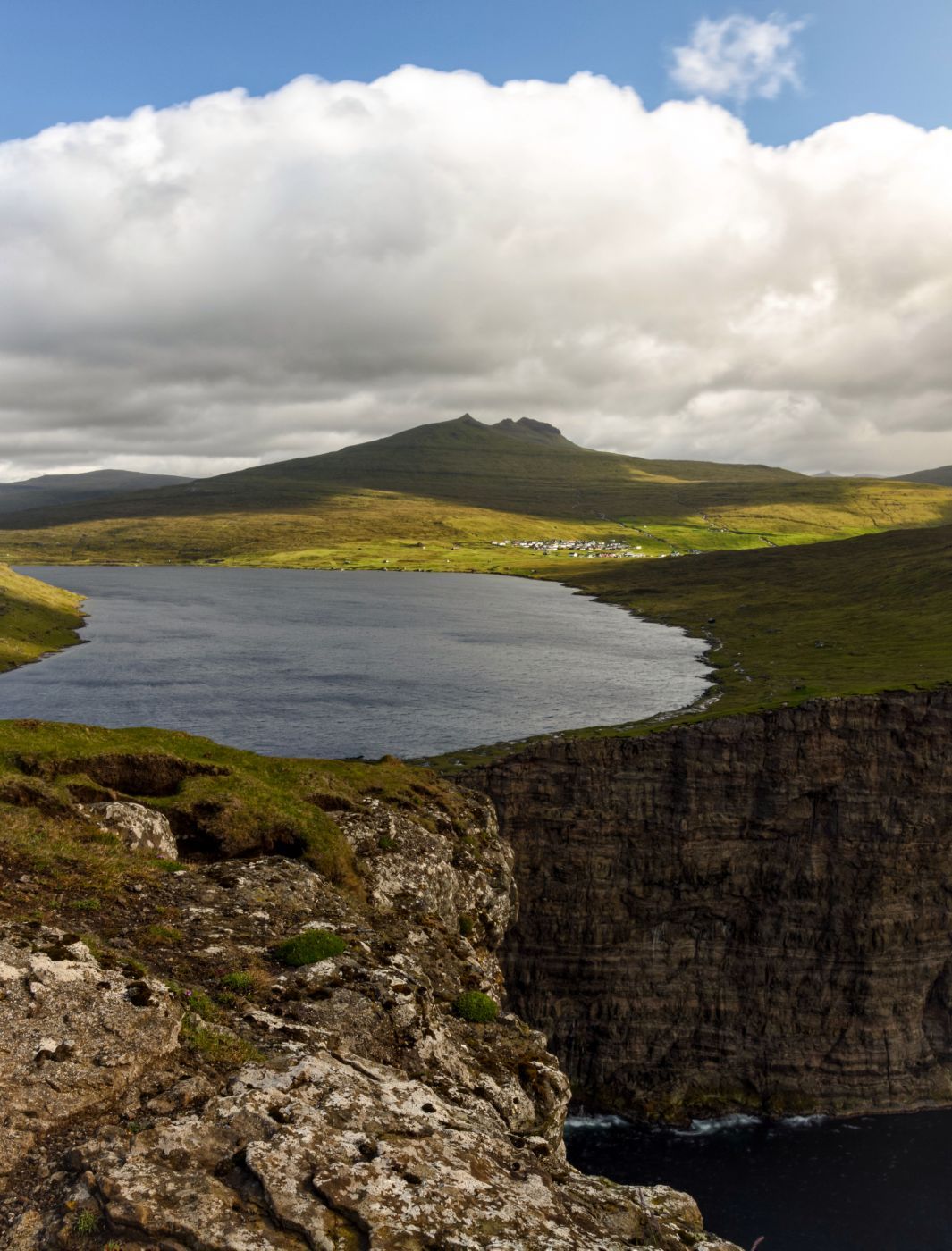Lake Sørvágsvatn, Faroe Islands