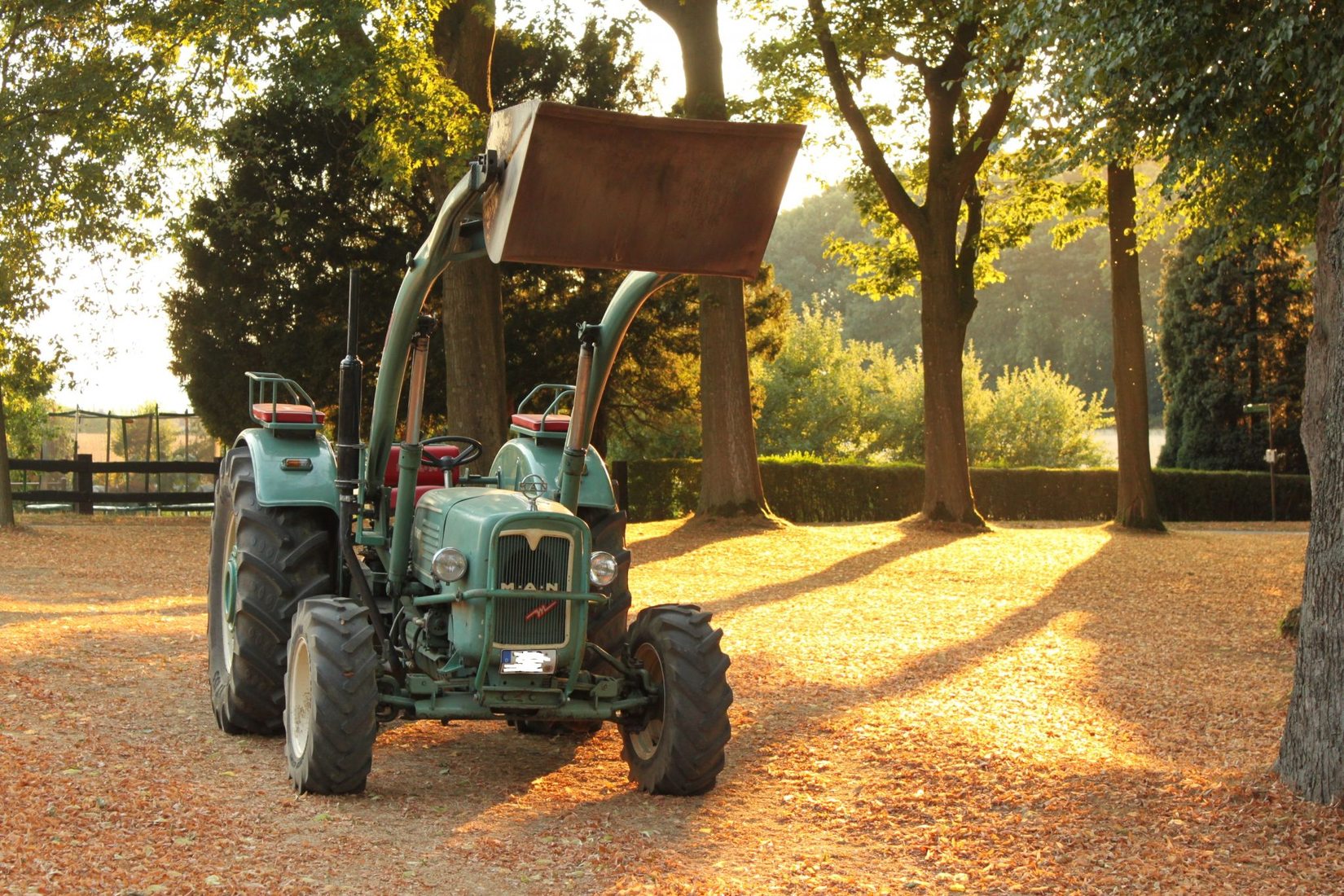 landwirtschaftliches Fahrzeug in Xanten, Germany