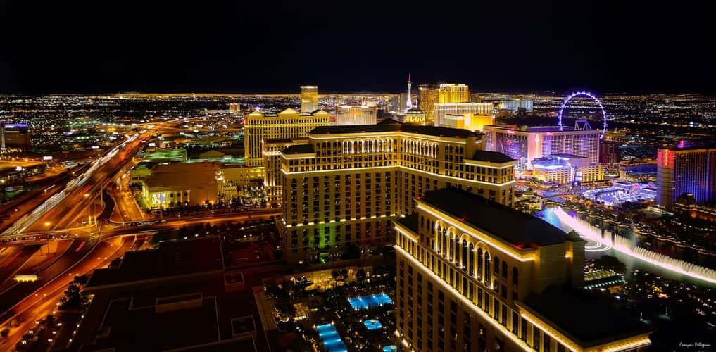 Las Vegas Skyline (from Vdara top floor)