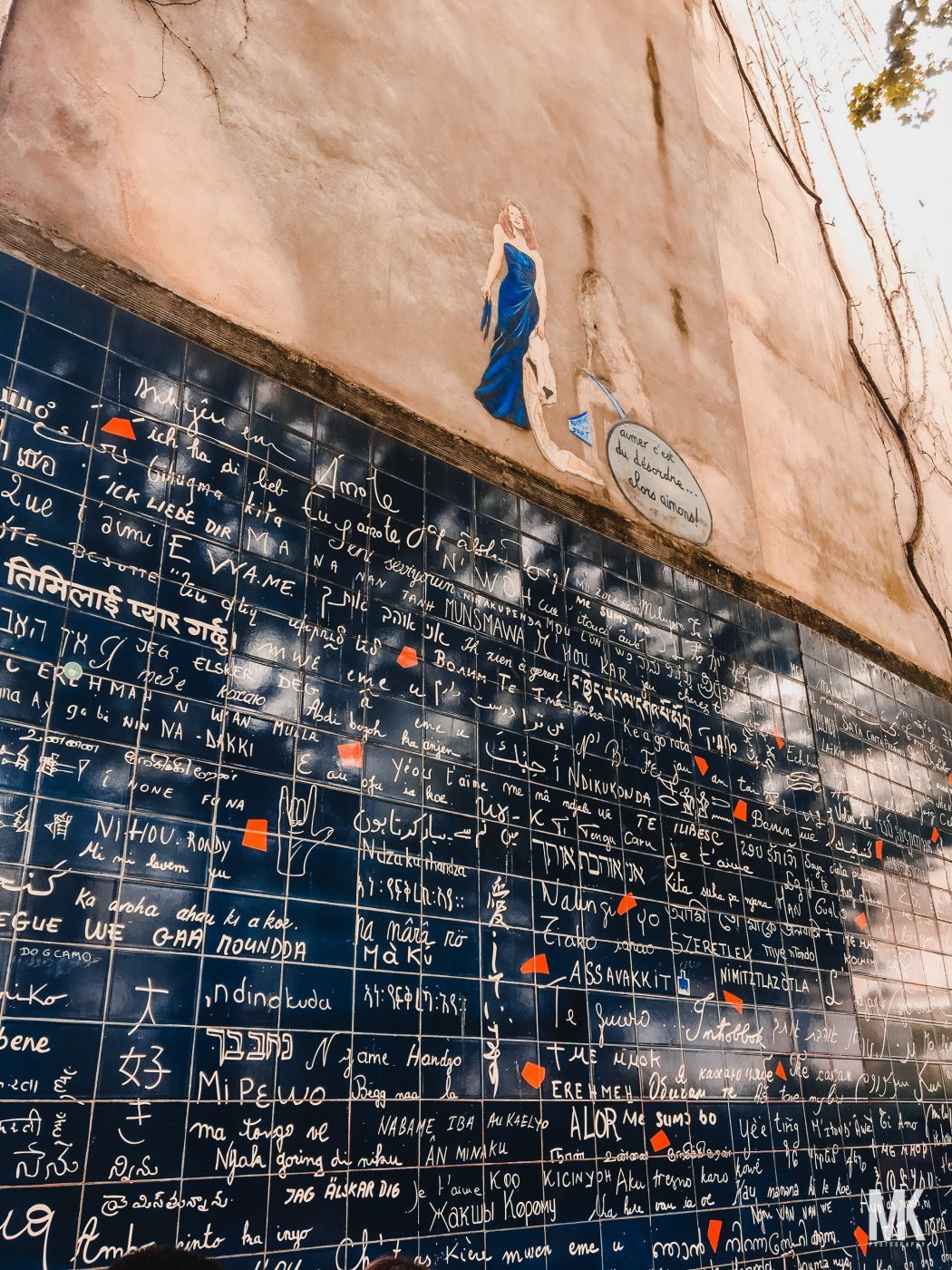 Le mur des je t’aime, France