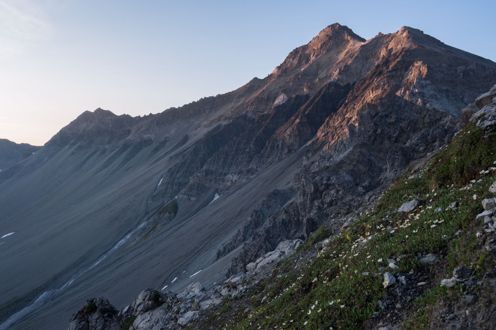 Lenzerhorn, Northwest crest, Switzerland