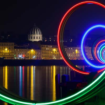 Les Anneaux de Buren, Nantes, France