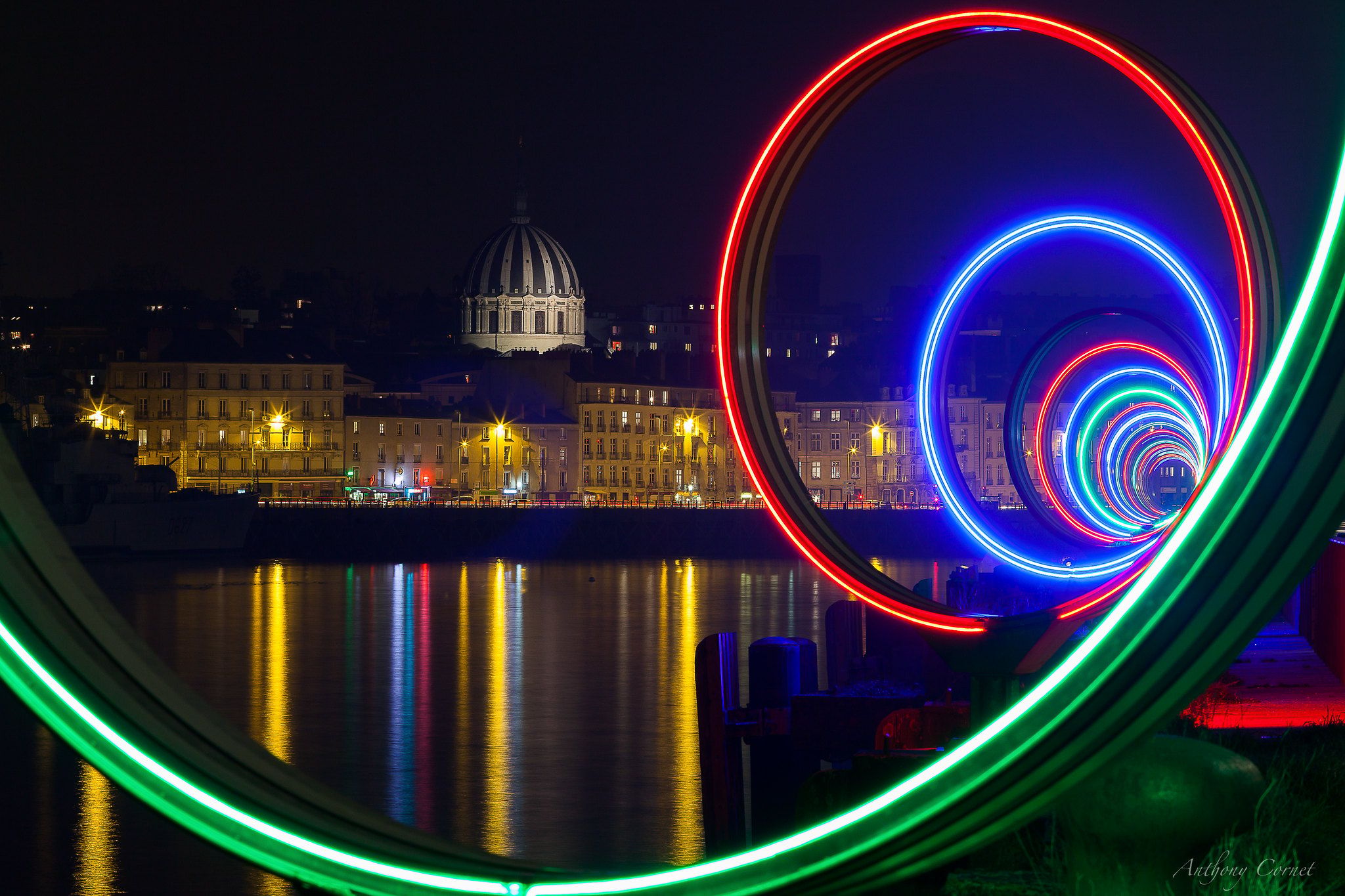 Les Anneaux de Buren, Nantes, France