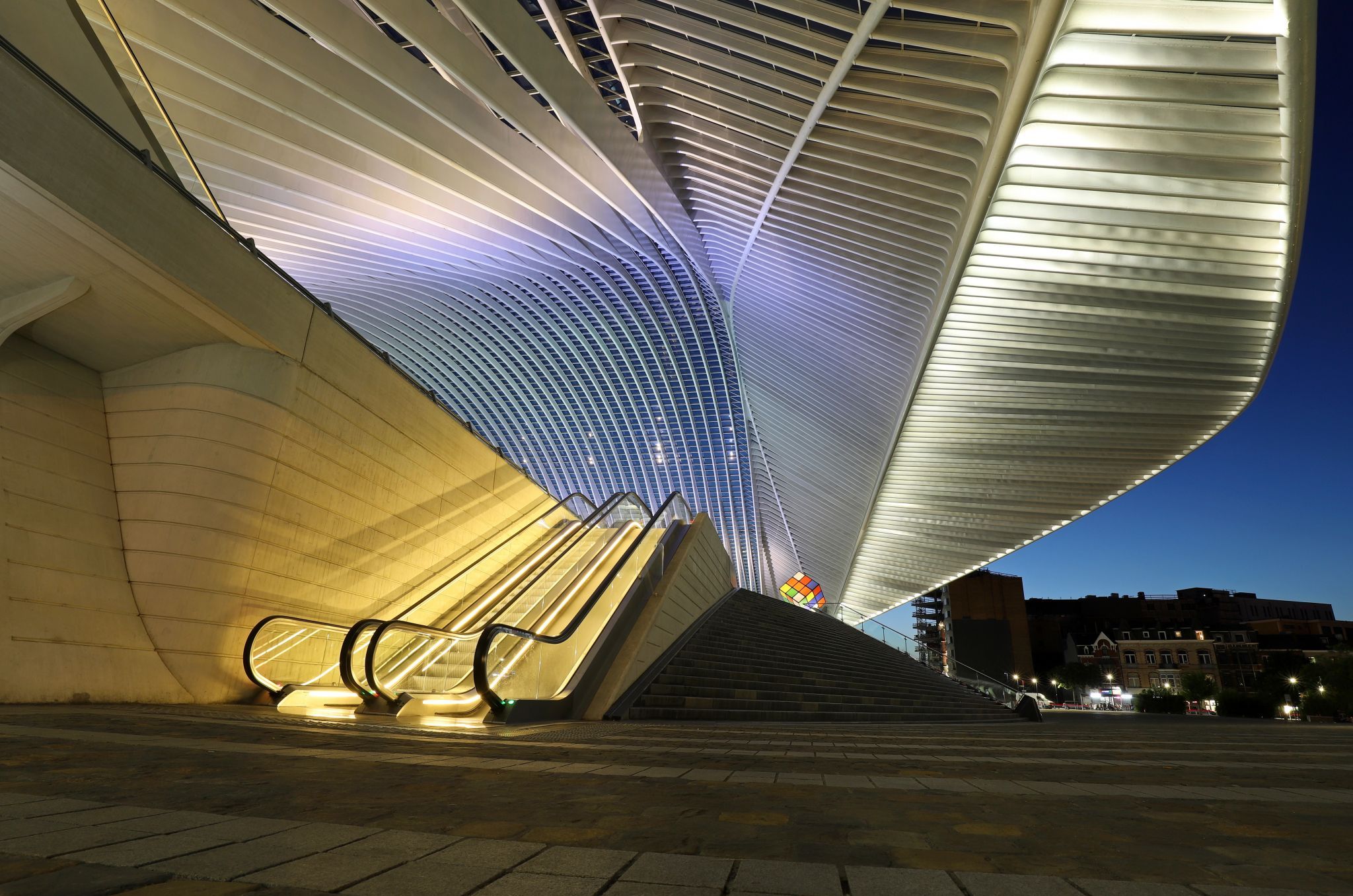 Liège-Guillemins railway station, Belgium