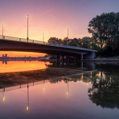 Kennedybridge, Hamburg, Germany